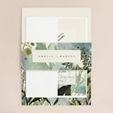 "Gardens Edge" - Wedding Invitations in Garden by Grace Kreinbrink - Assembled