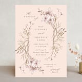 "ring box" - Wedding Invitations in Blush by Phrosné Barwood - Front