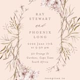 "ring box" - Wedding Invitations in Blush by Phrosné Barwood - Close-Up