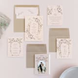 "ring box" - Wedding Invitations in Blush by Phrosné Barwood - Invitation Suite