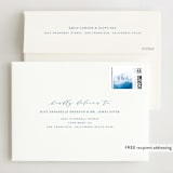 "Watercolor waves" - Wedding Invitations in Ocean by Yuliya Evseeva - FREE Recipient Addressing