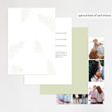 "beautiful posies" - Wedding Invitations in Fresh by Phrosné Barwood - Back of Card