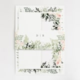 "beautiful posies" - Wedding Invitations in Fresh by Phrosné Barwood - Assembled