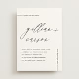 "Villa" - Wedding Invitations in Pearl by Chryssi Tsoupanarias - Front