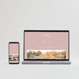 "Villa" - Wedding Invitations in Blush by Chryssi Tsoupanarias - FREE Wedding Website