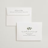"green rush" - Wedding Invitations in Snow by Anupama - FREE Recipient Addressing