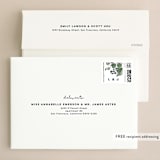 "Euca On A Whim" - Wedding Invitations in Navy by Palm Bridal - FREE Recipient Addressing