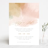 "Morning Mist" - Wedding Invitations in Blush by Carrie ONeal - Front