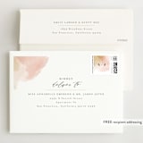 "Morning Mist" - Wedding Invitations in Blush by Carrie ONeal - FREE Recipient Addressing