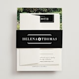 "Helena" - Wedding Invitations in Quartz by 2birdstone - Assembled