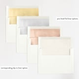"A Storybook Wedding" - Wedding Invitations in Blush by Katy Shen - Envelope Liner Options