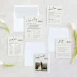 "A Storybook Wedding" - Wedding Invitations in Blush by Katy Shen - Invitation Suite