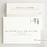 "Ethereal Dust" - Wedding Invitations in Topaz by Hannah Williams - FREE Recipient Addressing