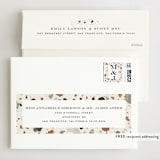 "Terrazzo Frame" - Wedding Invitations in Mustard by Amy Payne - FREE Recipient Addressing