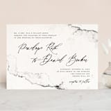 "Inky" - Wedding Invitations in Ink by Pink House Press - Front