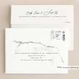 "Inky" - Wedding Invitations in Ink by Pink House Press - FREE Recipient Addressing