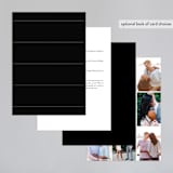 "a grand day" - Wedding Invitations in Vanilla by Lea Delaveris - Back of Card