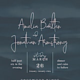 "ridge" - Wedding Invitations in Dusk by Krissy Bengtson - Close-Up