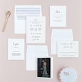 "In Love" - Wedding Invitations in Ink by Carolyn MacLaren - Invitation Suite