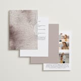 "requiem" - Wedding Invitations in Zen by silverscreen studio - Back of Card