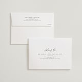 "requiem" - Wedding Invitations in Zen by silverscreen studio - FREE Recipient Addressing