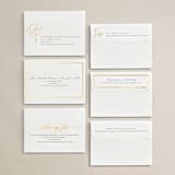 "requiem" - Wedding Invitations in Zen by silverscreen studio - Foil Envelopes Available
