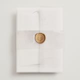 "requiem" - Wedding Invitations in Zen by silverscreen studio - Vellum Wrap with Wax Seal