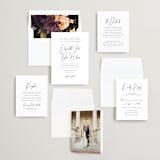 "Desire" - Wedding Invitations in Cotton by Jennifer Postorino - Invitation Suite