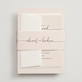 "Madison Ave" - Wedding Invitations in Tickled by Design Lotus - Assembled