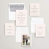 "Madison Ave" - Wedding Invitations in Tickled by Design Lotus - Invitation Suite