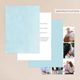 "So Delightful" - Wedding Invitations in Sky by Erika Firm - Back of Card