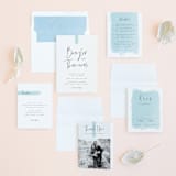 "So Delightful" - Wedding Invitations in Sky by Erika Firm - Invitation Suite