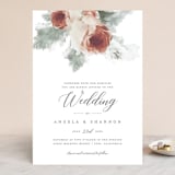 "rose drop" - Wedding Invitations in Rose by Cass Imagines - Front
