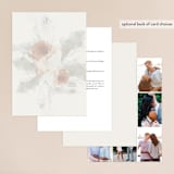 "rose drop" - Wedding Invitations in Rose by Cass Imagines - Back of Card