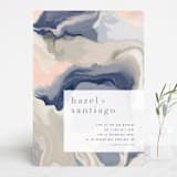 "marble majesty" - Wedding Invitations in Mountain Range by Hooray Creative - Front