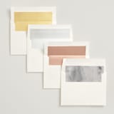 "We Do" - Wedding Invitations in Ink by lulu and isabelle - Envelope Liner Options