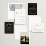 "We Do" - Wedding Invitations in Ink by lulu and isabelle - Invitation Suite