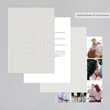 "Simply Grand" - Wedding Invitations in Dove by Hooray Creative - Back of Card