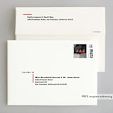 "Alexis" - Wedding Invitations in Coral by Calee A.H. Cecconi - FREE Recipient Addressing