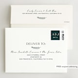 "Snippet" - Wedding Invitations in Pine by Sarah Brown - FREE Recipient Addressing