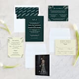 "Snippet" - Wedding Invitations in Pine by Sarah Brown - Invitation Suite