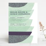 "tissue union" - Wedding Invitations in Cucumber by Carrie Moradi - Front