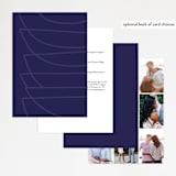 "tissue union" - Wedding Invitations in Cucumber by Carrie Moradi - Back of Card