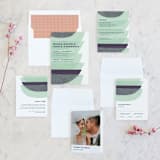 "tissue union" - Wedding Invitations in Cucumber by Carrie Moradi - Invitation Suite