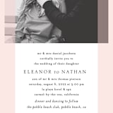 "Transparent" - Wedding Invitations in Magnolia by Erin Deegan - Close-Up