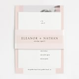 "Transparent" - Wedding Invitations in Magnolia by Erin Deegan - Assembled