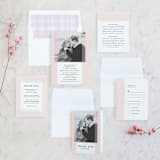 "Transparent" - Wedding Invitations in Magnolia by Erin Deegan - Invitation Suite