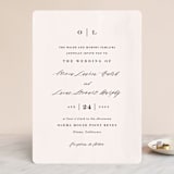 "Crush" - Wedding Invitations in Buttery by Carolyn MacLaren - Front