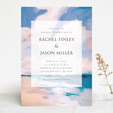 "Sand & Sun" - Wedding Invitations in Ocean by Nicole Walsh - Front