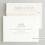 "Hacienda" - Wedding Invitations in Stone by Lagniappe Paper - FREE Recipient Addressing